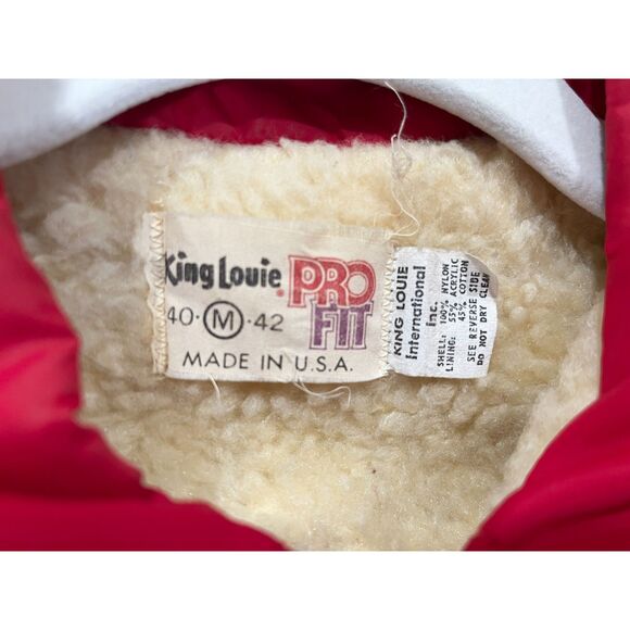 Vintage red fleece jacket - Picture 7 of 8